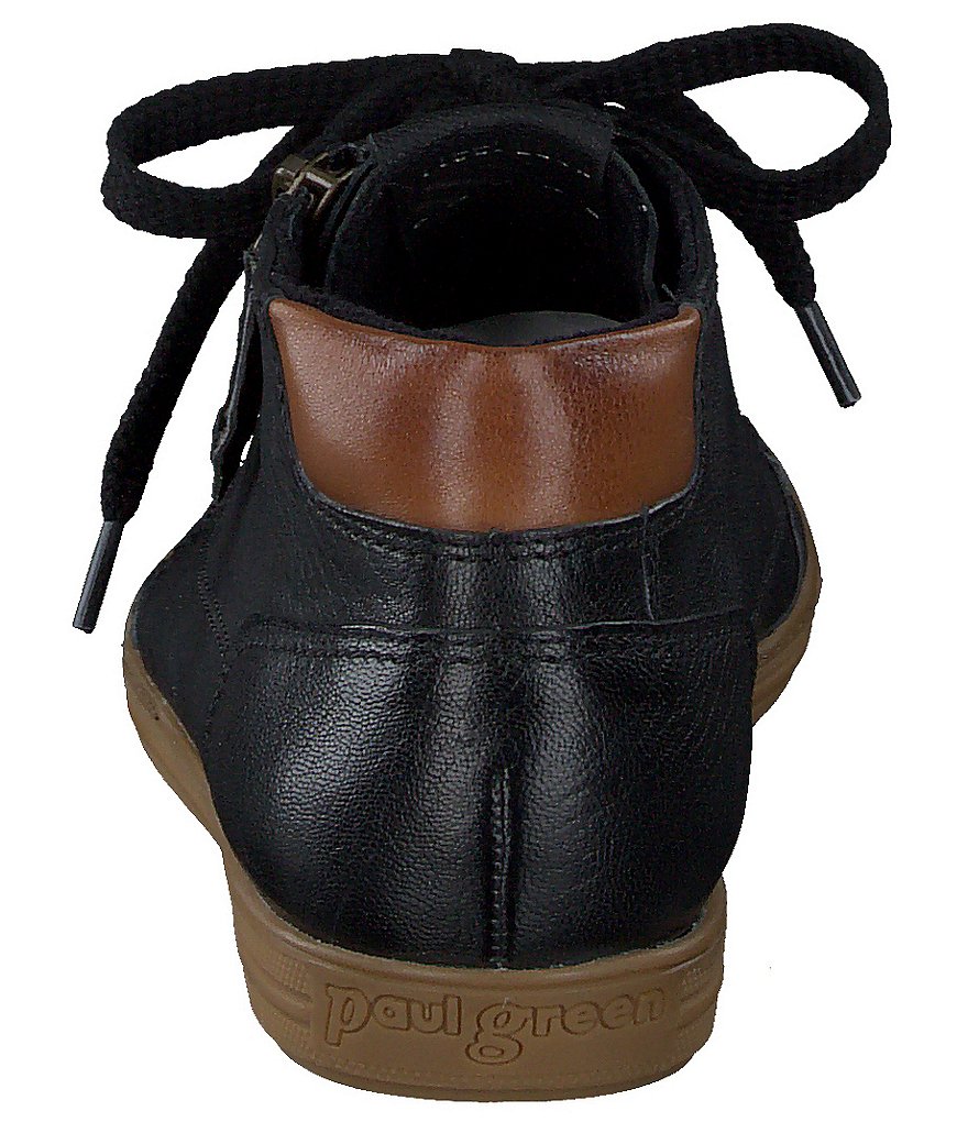 Paul Green Felicity Leather Zip Sneakers