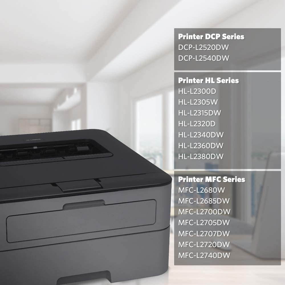 V4INK Black 1-Pack Compatible Toner Cartridge Replacement for Brother TN660 TN-660 TN630 TN-630 for use in HL-L2340DW HL-L2300D HL-L2380DW MFC-L2700DW L2740DW DCP-L2540DW L2520DW HL-L2320D MFC-L2720