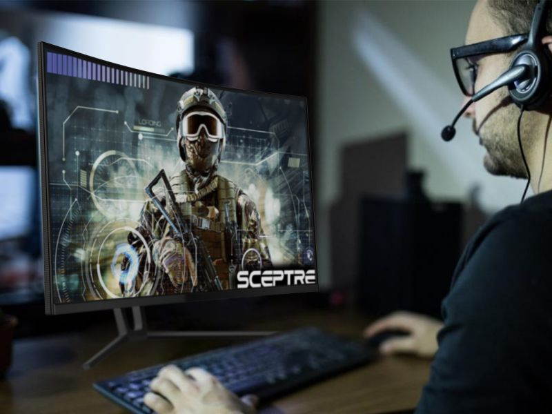 TITANARMY N32SK-PRO 32" Gaming Monitor, 144Hz-240Hz, AMD FreeSync, 1ms MPRT, HDMI/DP/3.5mm, 1920 x 1080 FHD,  Low-Blue Light & Flicker-Free, Desktop/Wall Mount R1500 Curved Widescreen Monitor