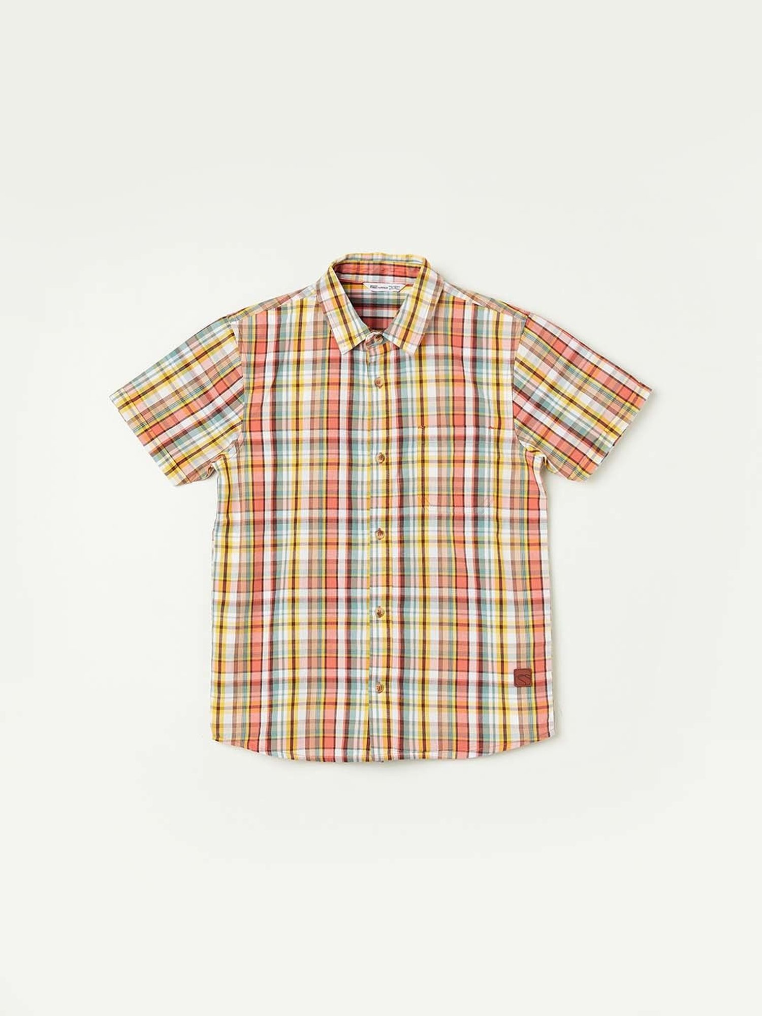 Fame Forever by Lifestyle Kids Multicolor Cotton Chequered Shirt