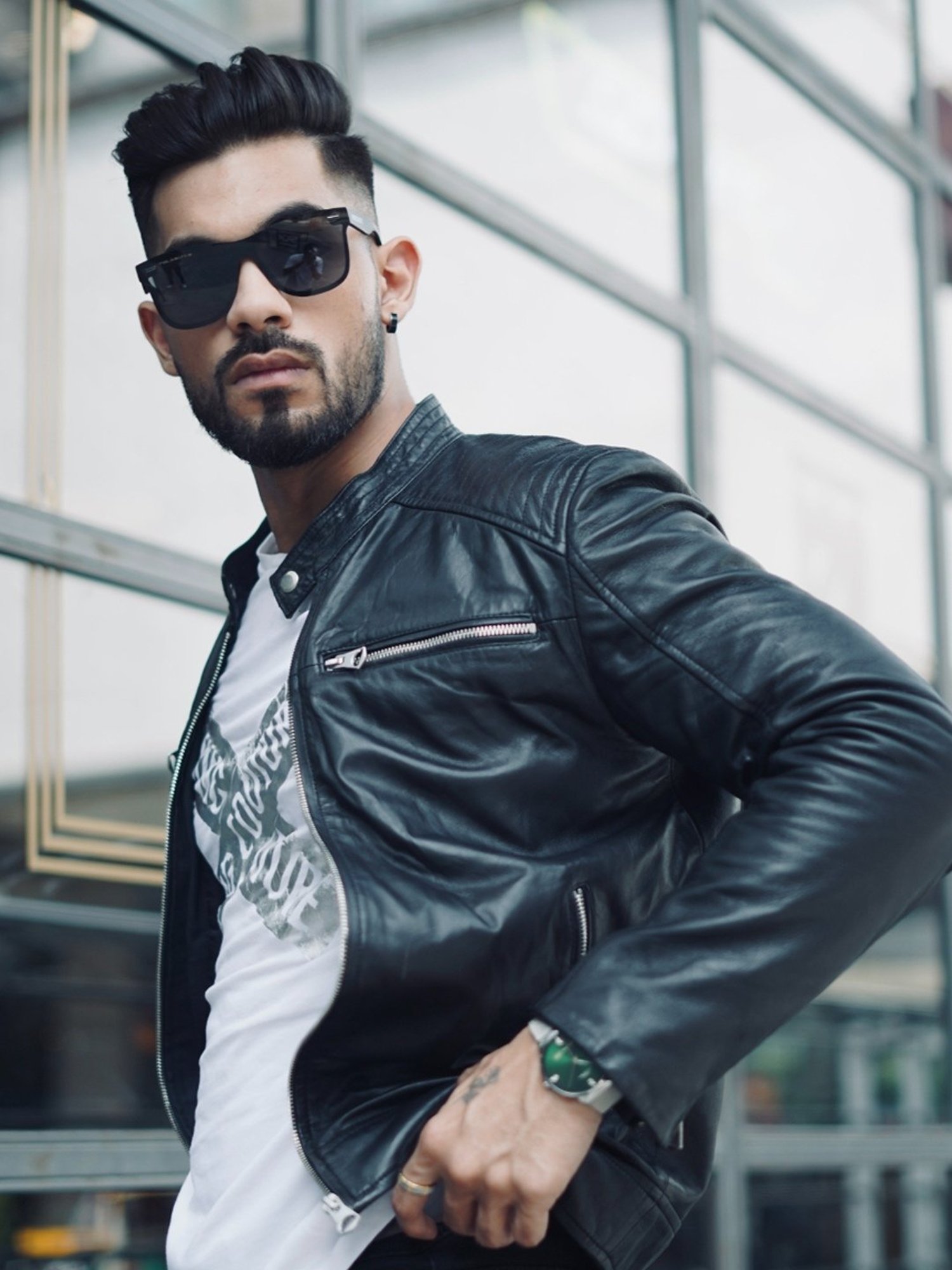 Resist Eyewear Black Polarized Unisex Sunglasses