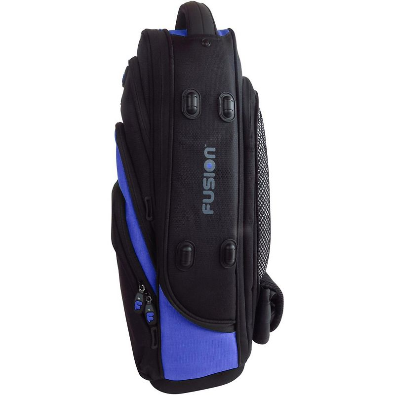 Fusion Premium Trumpet Bag Black and Blue