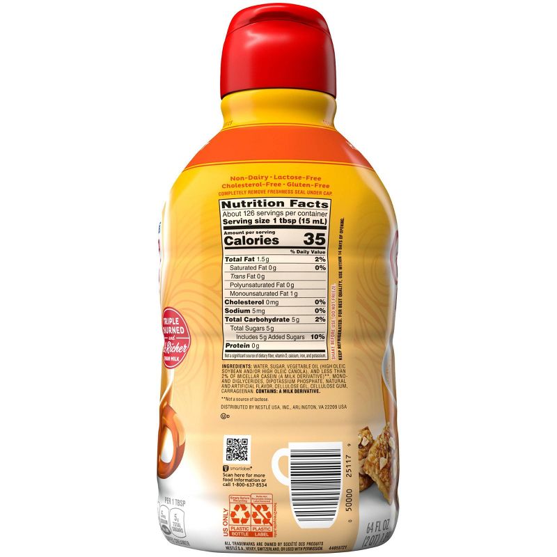 Coffee Mate Hazelnut Coffee Creamer - 0.5gal