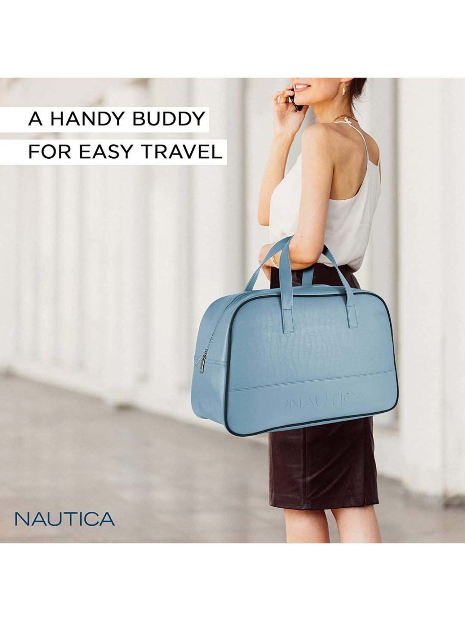 Nautica Blue Medium Duffle Bag