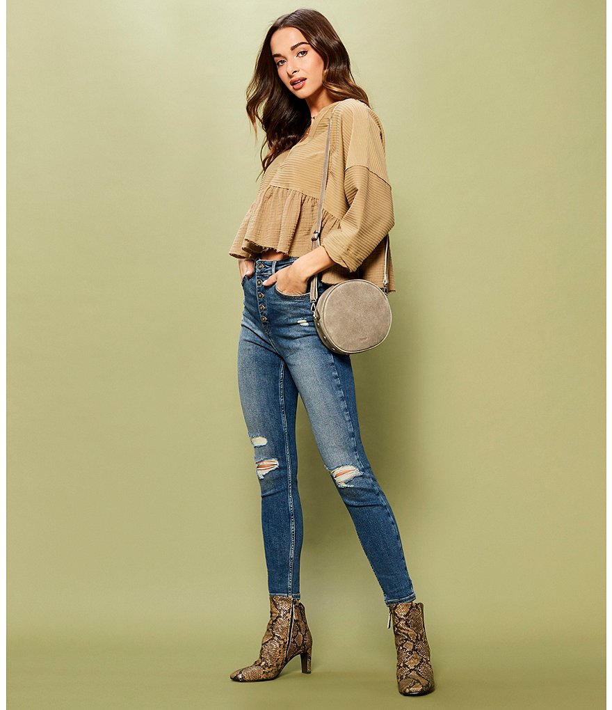 Free People Sabrina Super Skinny Jeans