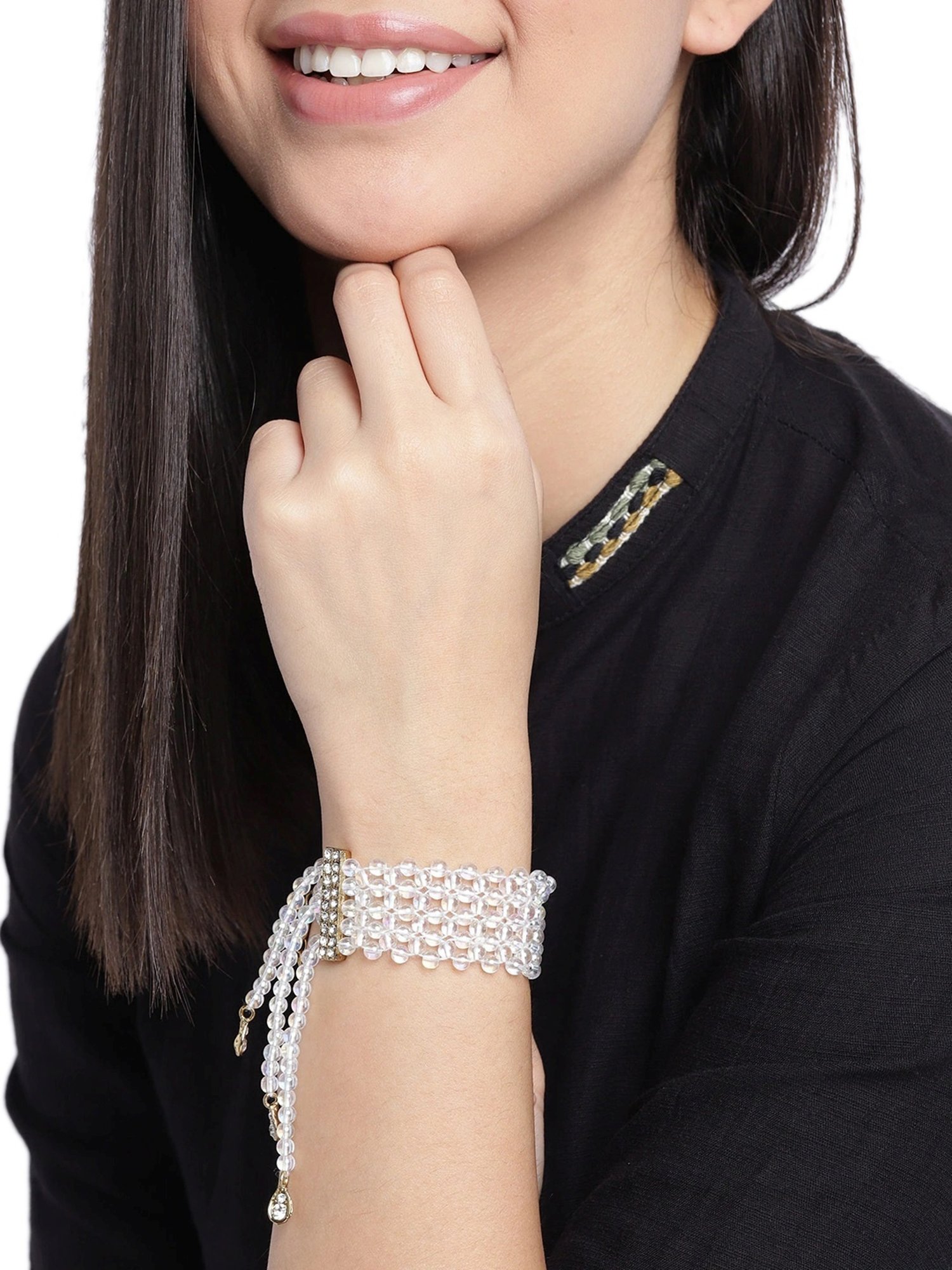 Ted Baker Crystal Sweetheart Adjustable Bracelet for Women