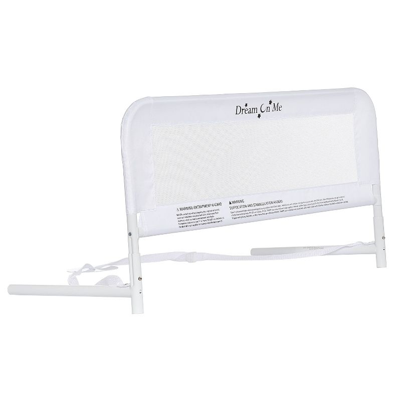 Dream On Me Mesh Security Bed Rail - White
