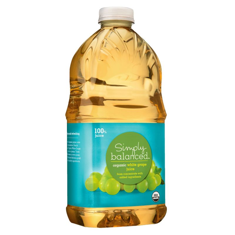 Organic White Grape Juice - 64 fl oz Bottle - Simply Balanced™