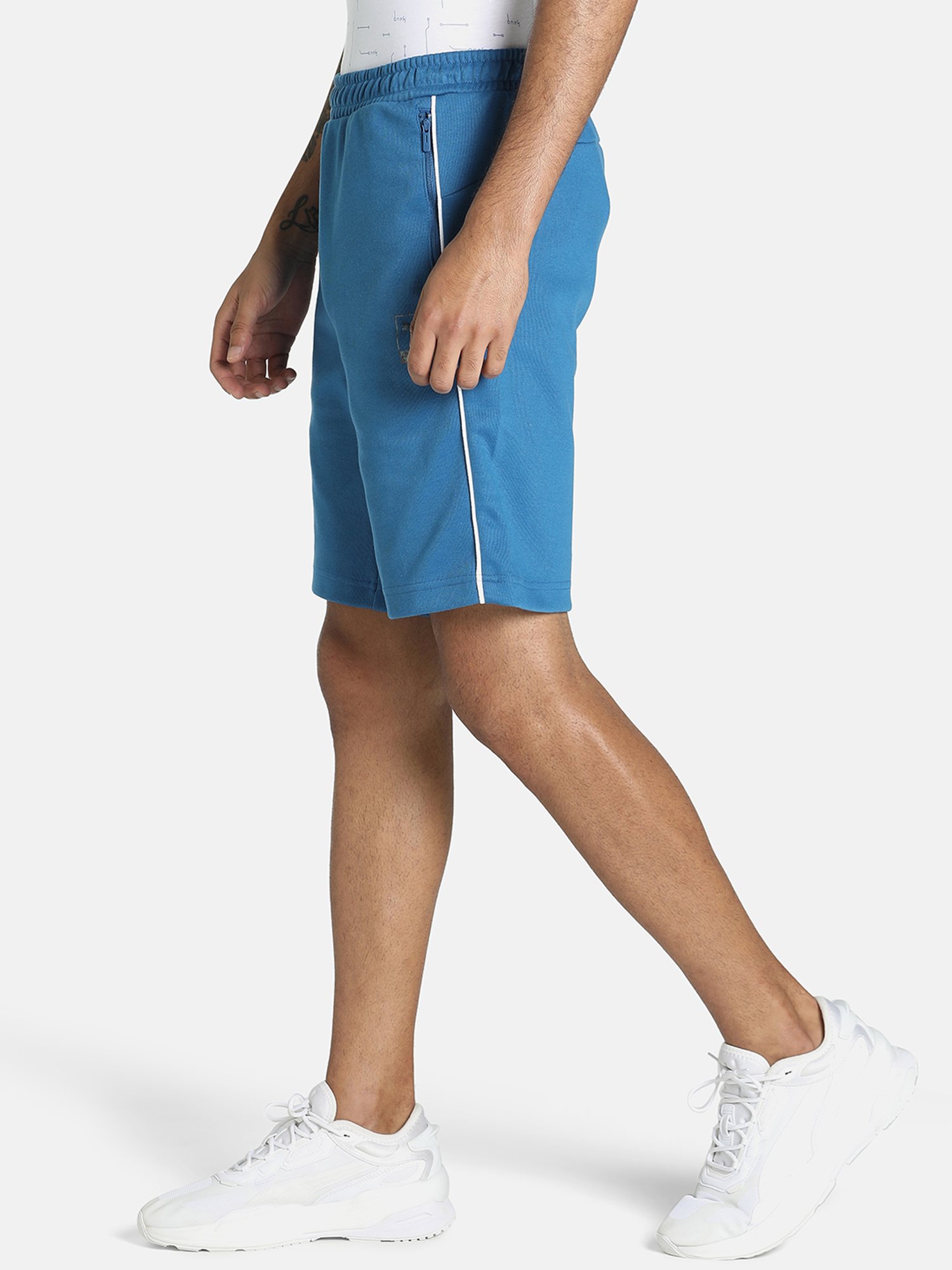 Puma one8 Teal Slim Fit Shorts