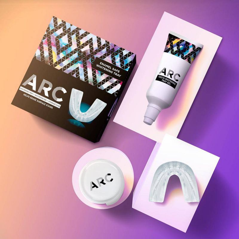 ARC Whitening Kit includes Whitening Tray + Whitening Gel + Storage Case - 0.68oz
