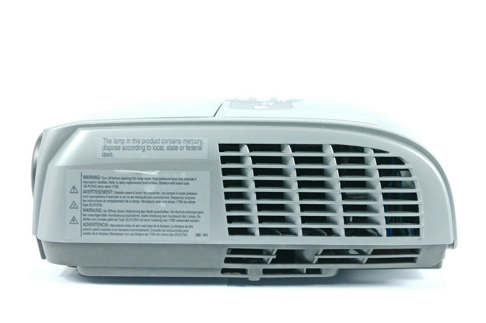 Epson 62C 3LCD Projector (EMP-62) HD 1080i 2000 ANSI Lumens 800 x 600 HDMI-adapter Home Theater with Accessories bundle