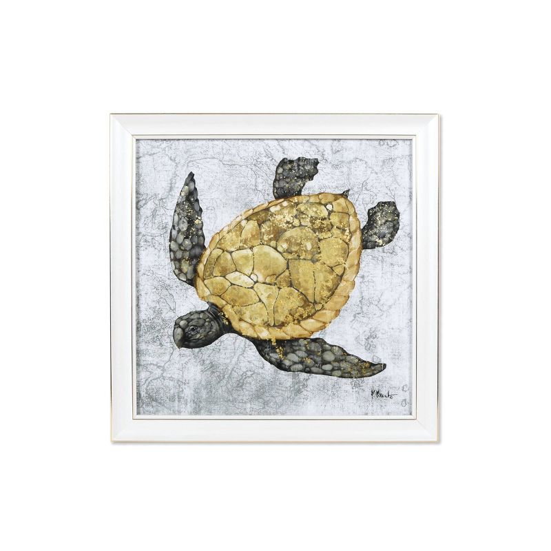 Set of 4 Ava Barrett Golden Sea - New View