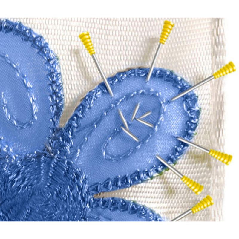 Taylor Seville Magic Pins - Applique Regular-Yellow 100/Pkg