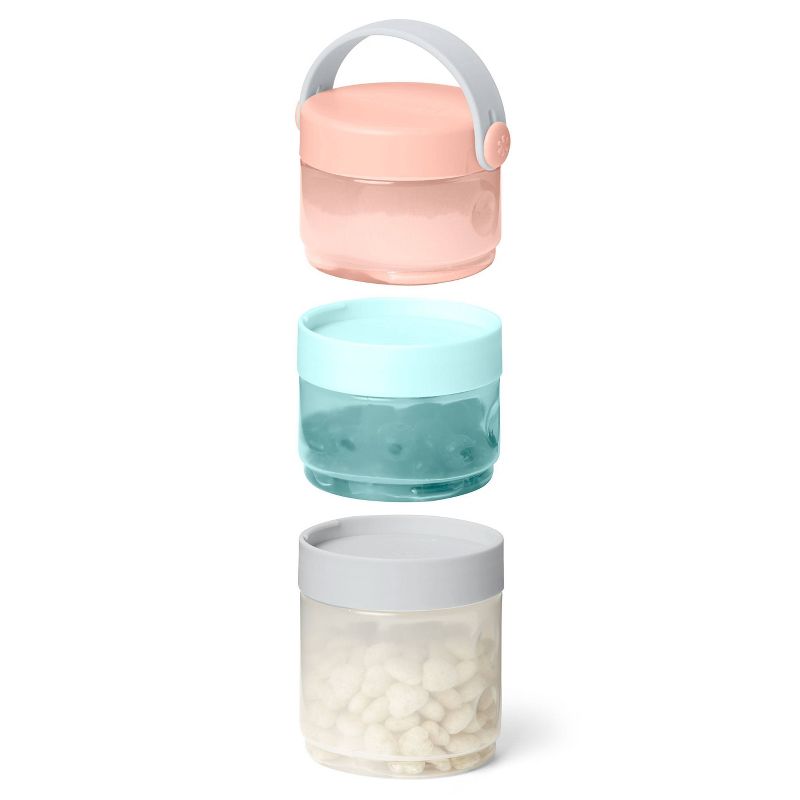 Skip Hop Grab & Go Stackable Formula to Food Container Set
