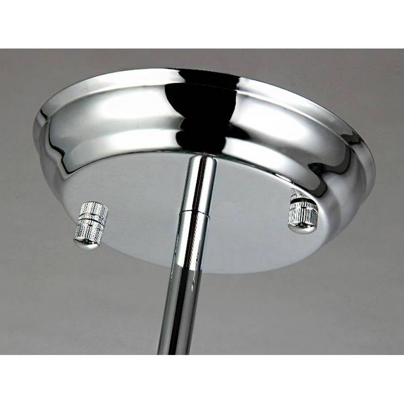 22" x 24" x 29" Leto Chrome Chandelier Silver - Warehouse of Tiffany