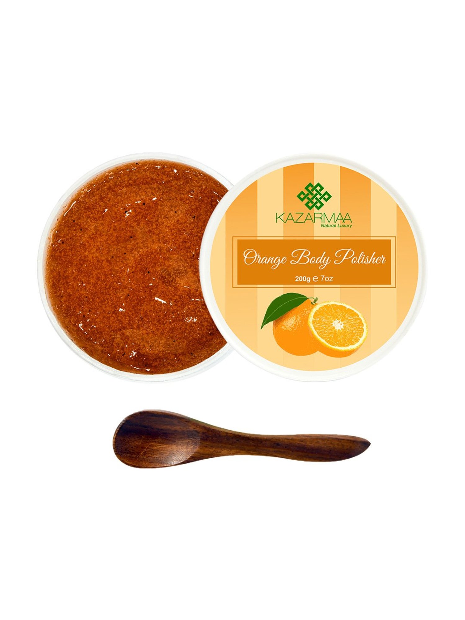 Kazarmaa Orange Body Polisher - 200 gm