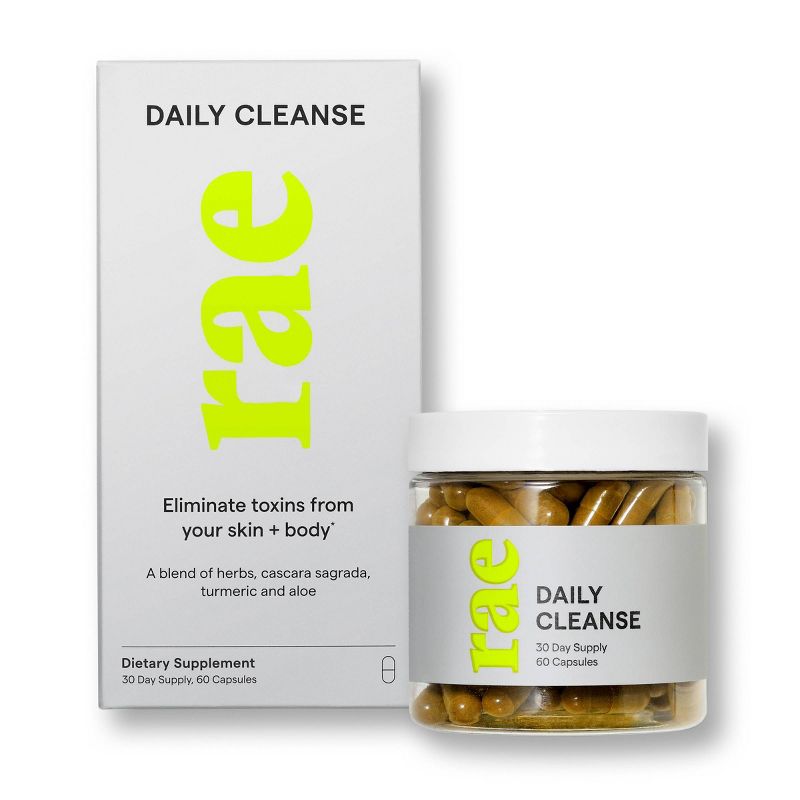 Rae Daily Cleanse Dietary Supplement Capsules - 60ct