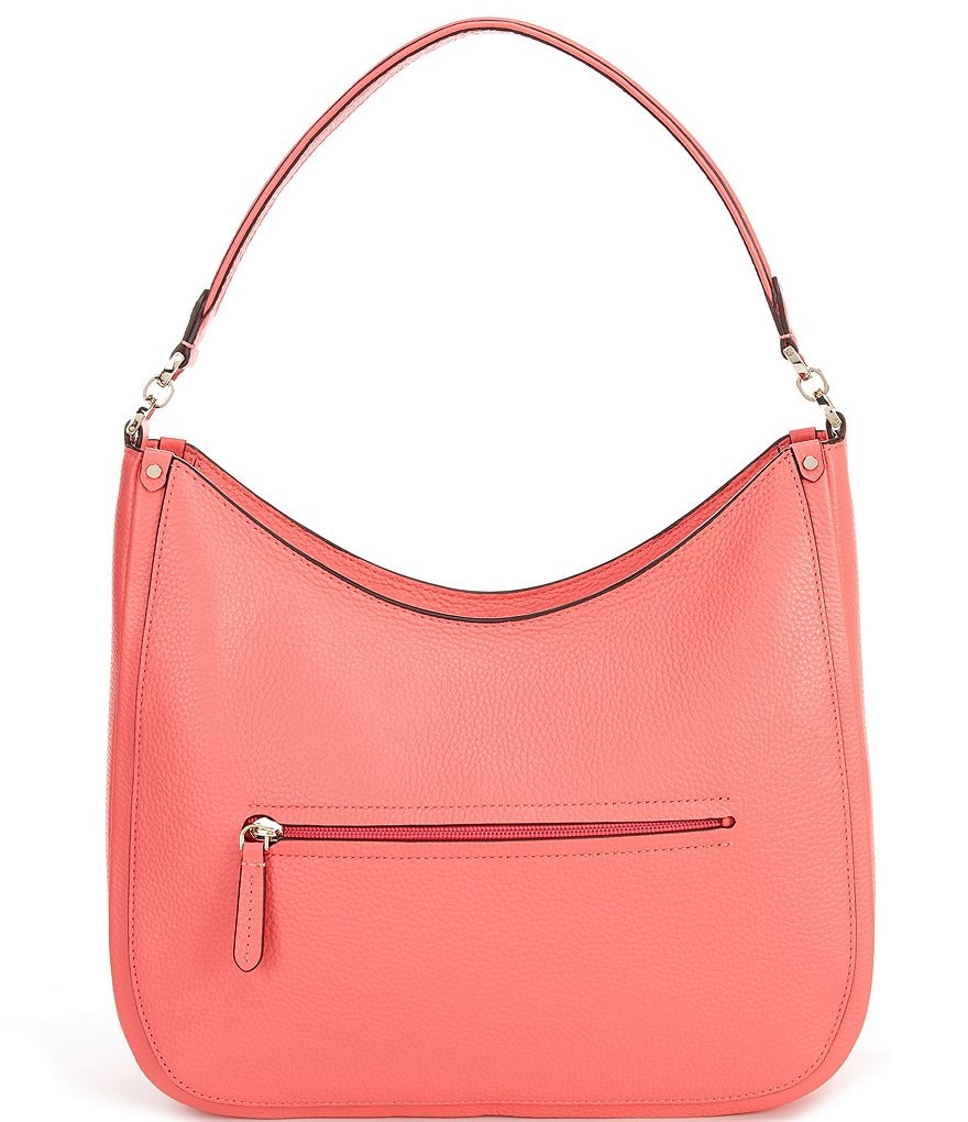 kate spade new york Pebbled Leather Roulette Large Hobo Bag