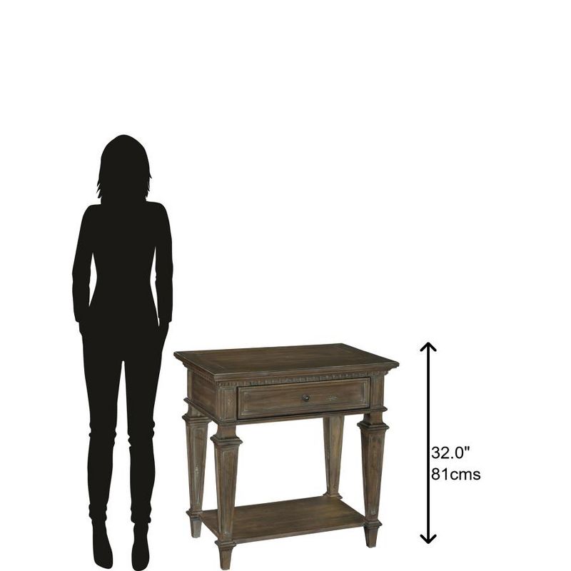 Hekman 19263 Hekman Single Night Stand 1-9263 Turtle Creek