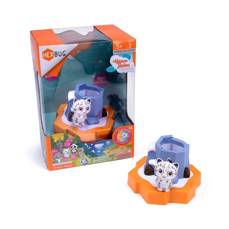 HEXBUG Lil' Nature Babies Leopard Small Playset