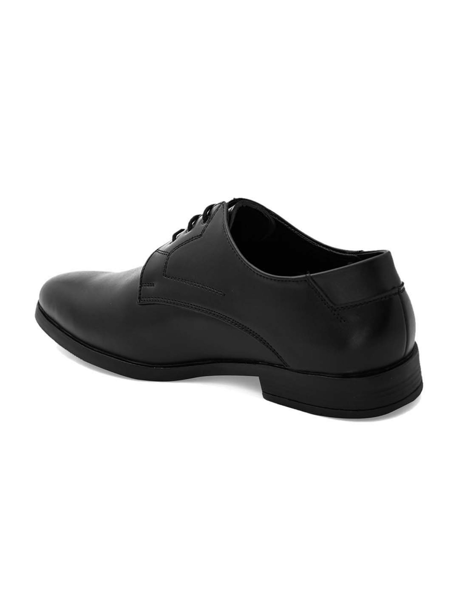 Giorgio Men's Black Derby Shoes