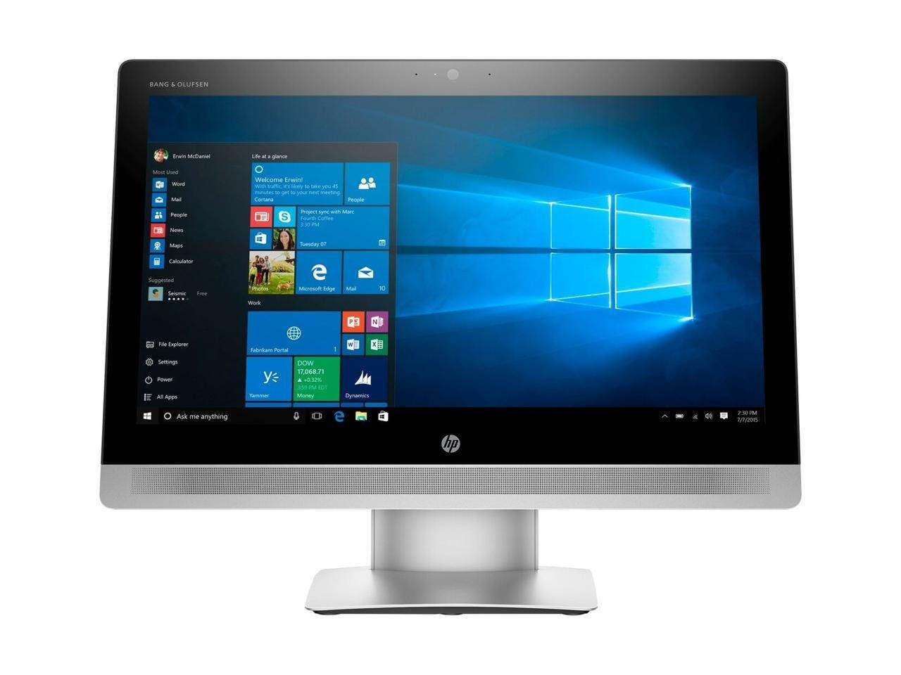 HP EliteOne 800 G2 23" FHD All in One Desktop Intel Quad Core i5-6500 3.20GHz 8 GB DDR4 256 GB SSD Windows 10 Pro