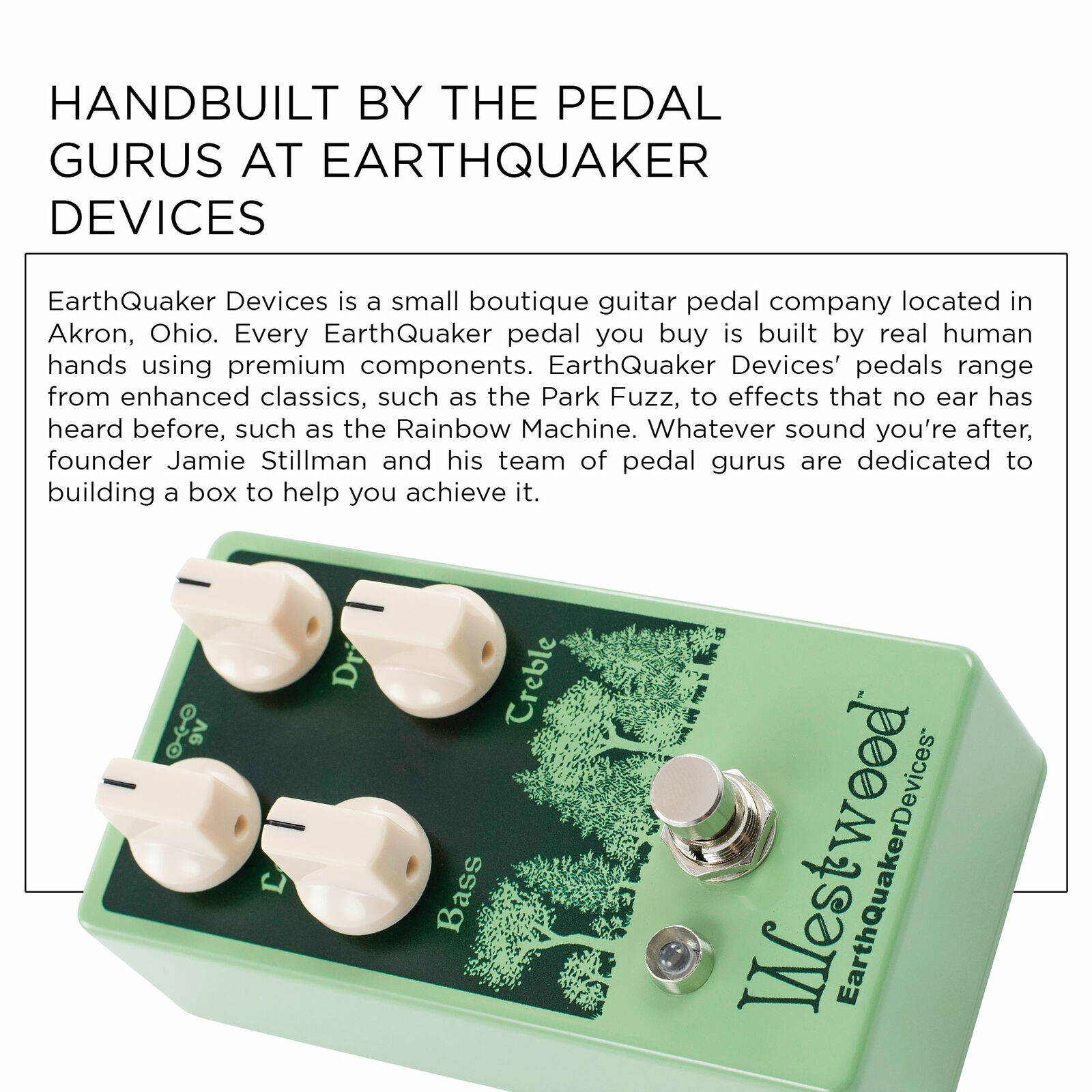 EarthQuaker Devices Westwood Overdrive Guitar Pedal