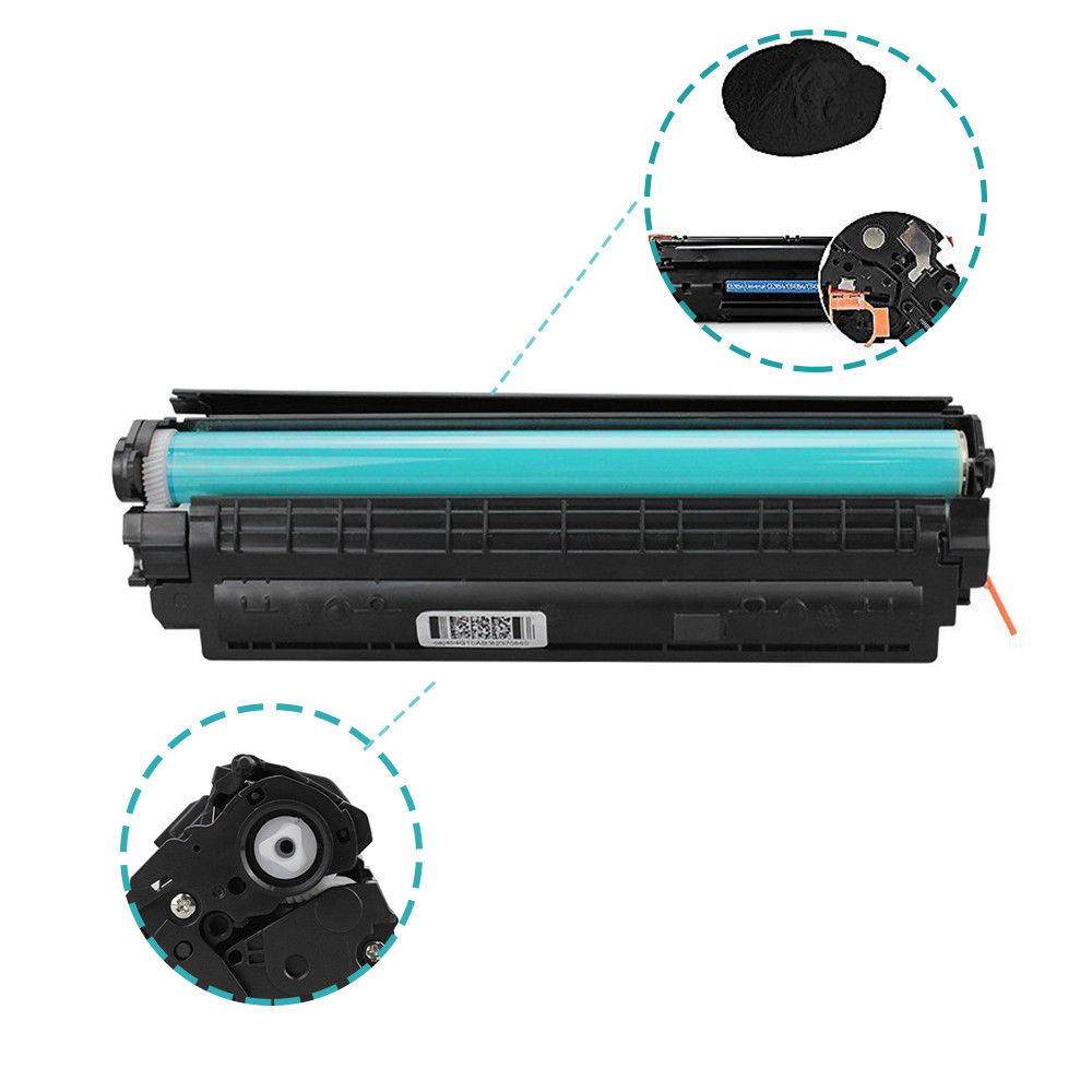 2PK CE285A 85A Toner Cartridge for HP 85A LaserJet P1102W M1217nfw MFP