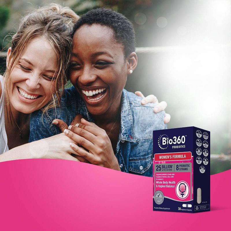 BIO360 Women's Health Formula Vegan Supplements - 30ct