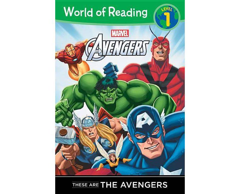 These are The Avengers Level 1 Reader by Disney Book Group (Paperback) by Thomas Macri