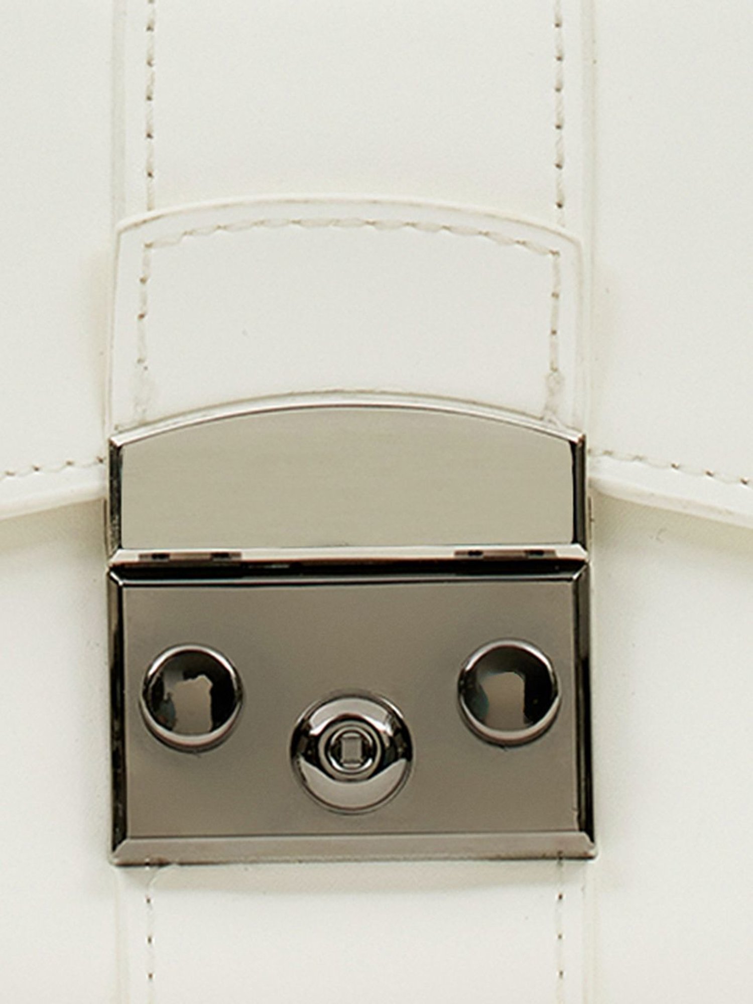 Miraggio Riley White Small Cross Body Bag