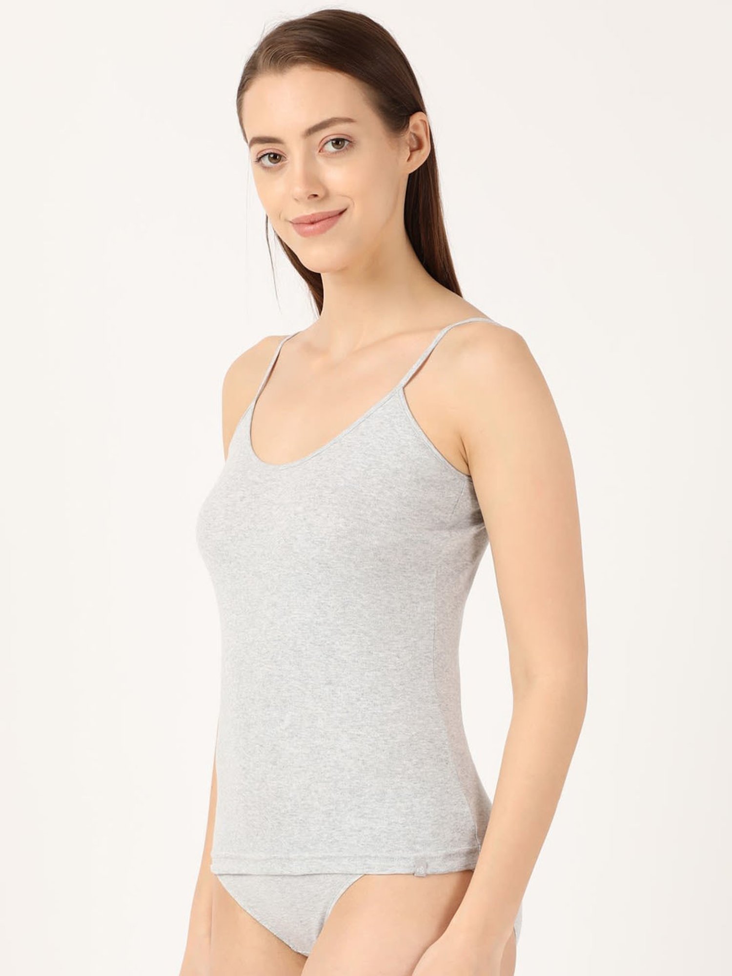 Jockey 1487 Women's Super Combed Cotton Rib Camisole with Adjustable Straps