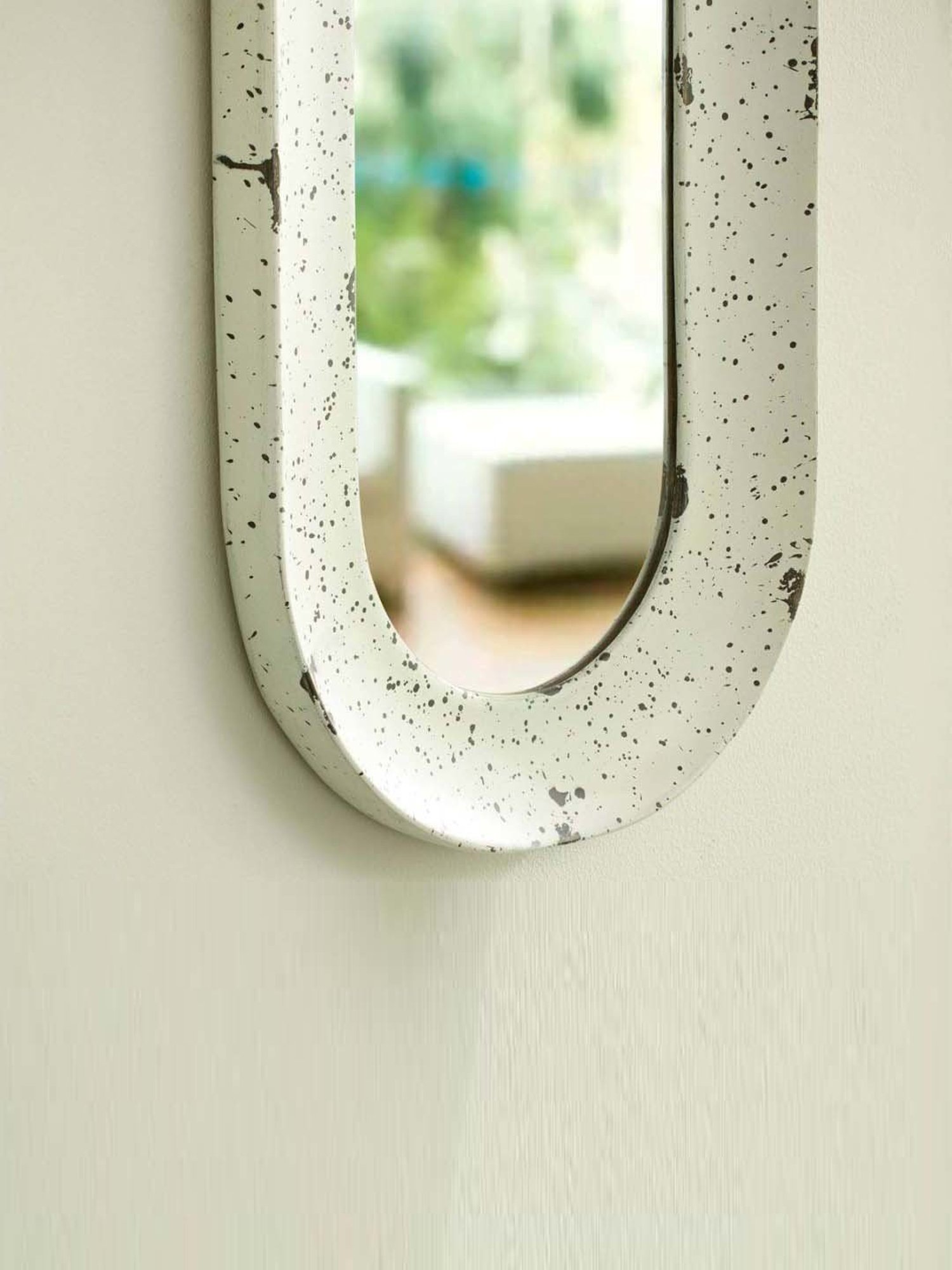 Art Street Silver Glass Bevelled In Rectangle Frameless Wall Mirror