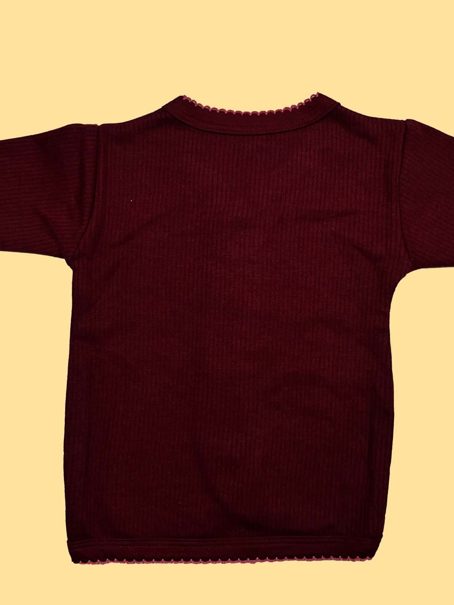 LUX Inferno Kids Maroon & Grey Printed Full Sleeves Thermal Set(Pack of 2)