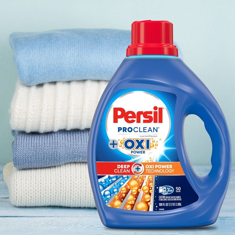 Persil Oxi HE Liquid Laundry Detergent - 100 fl oz