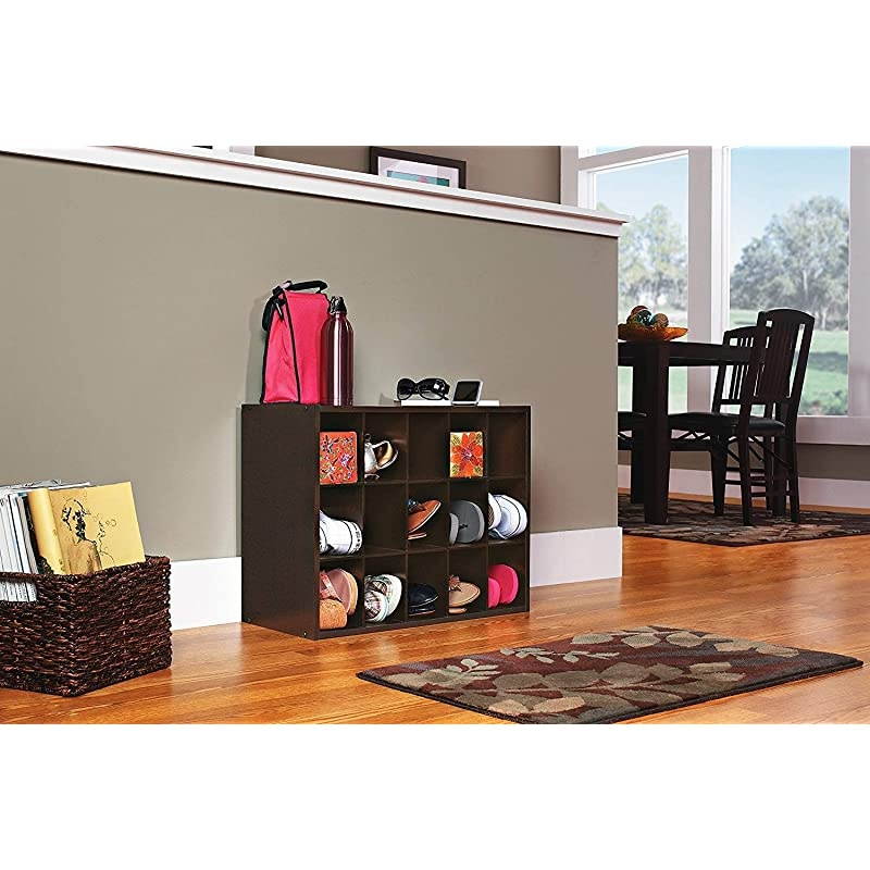 8929 Stackable 15Unit Organizer Espresso