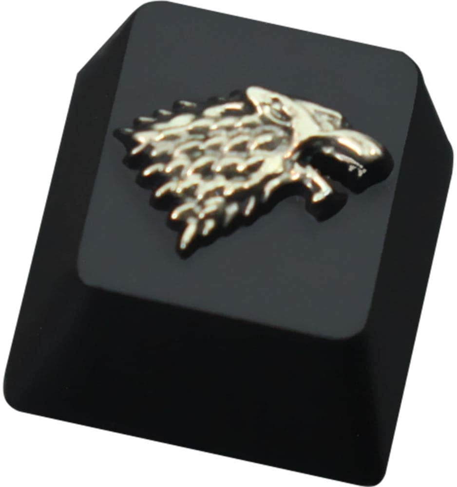 Mugen House Stark Game of Thrones Custom Keycaps for Cherry MX Switches - Fits Most Mechanical Gaming Keyboards - with Keycap Puller