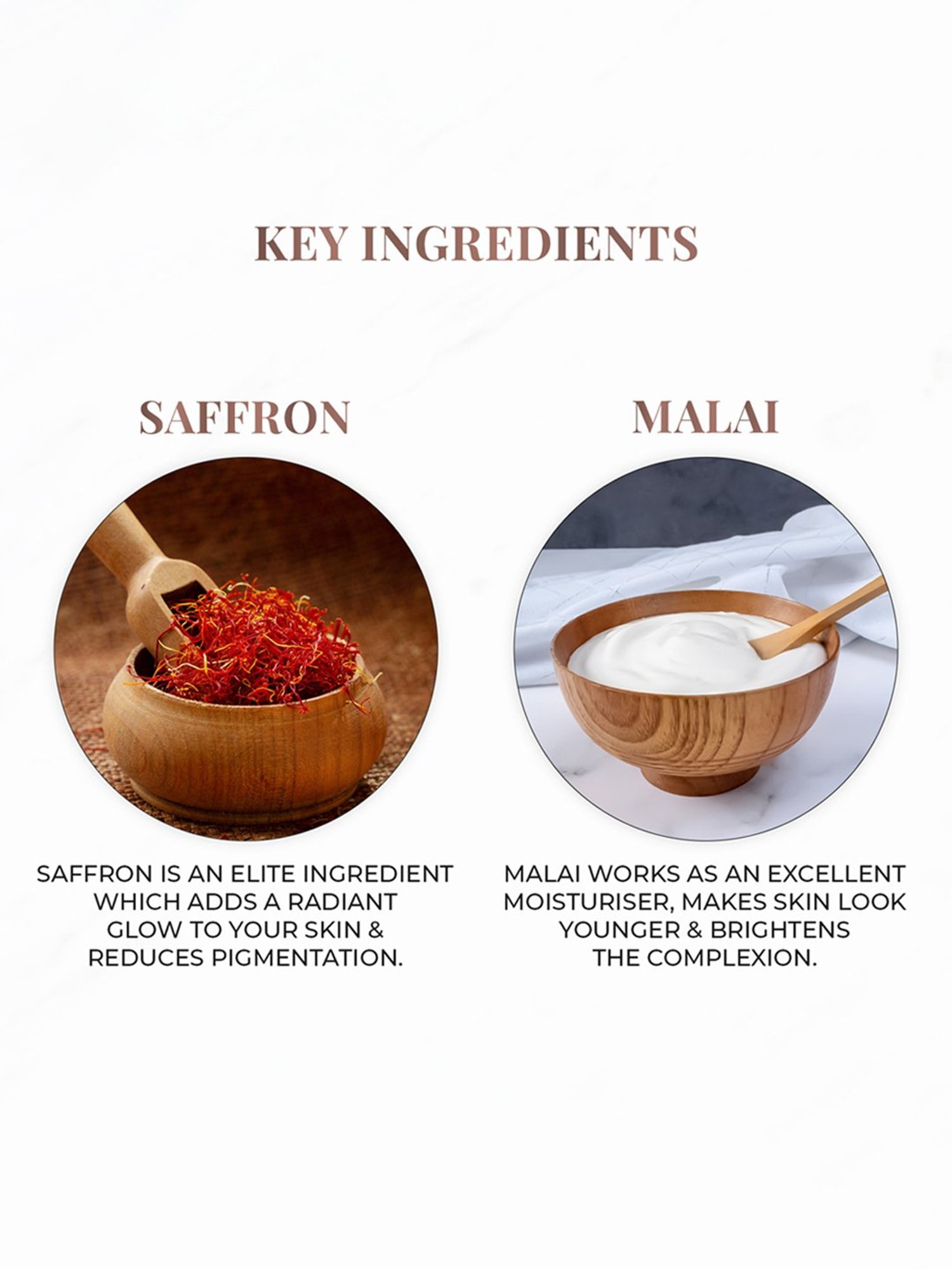 JUST HERBS Saffron + Malai Ultra Hydrating Body Milk - 300 ml