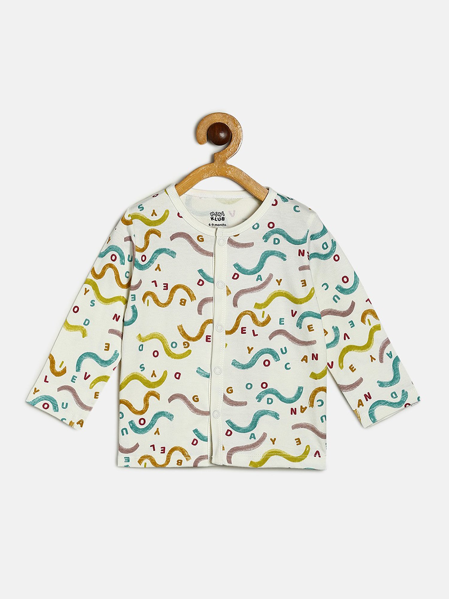 MINIKLUB Kids Multicolor Printed Full Sleeves Shirt (Pack Of 3)