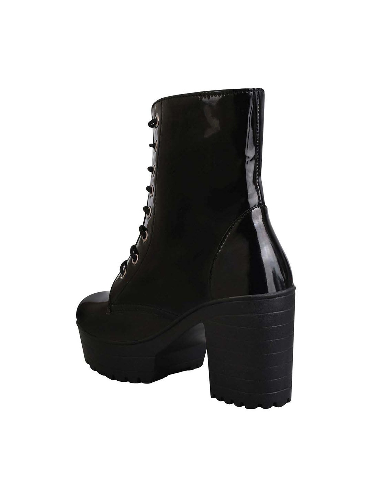 Shoetopia Kids Black Casual Boots