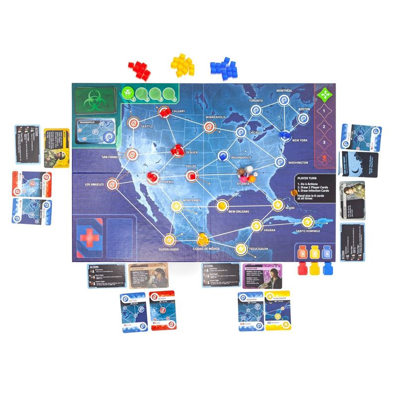 Z-Man Games Pandemic Hot Zone Board Game