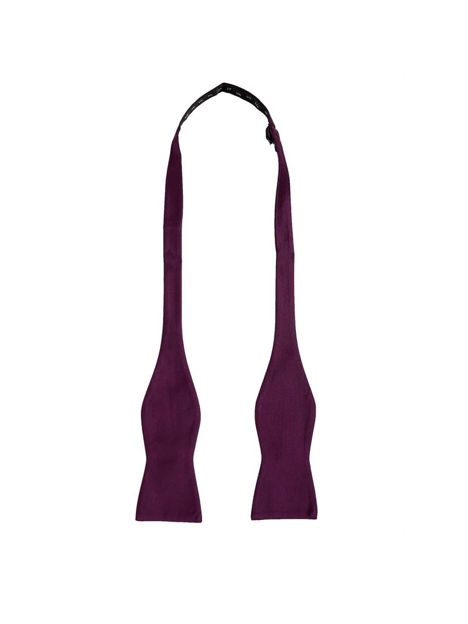 Alvaro Castagnino Purple Solid Bow Tie