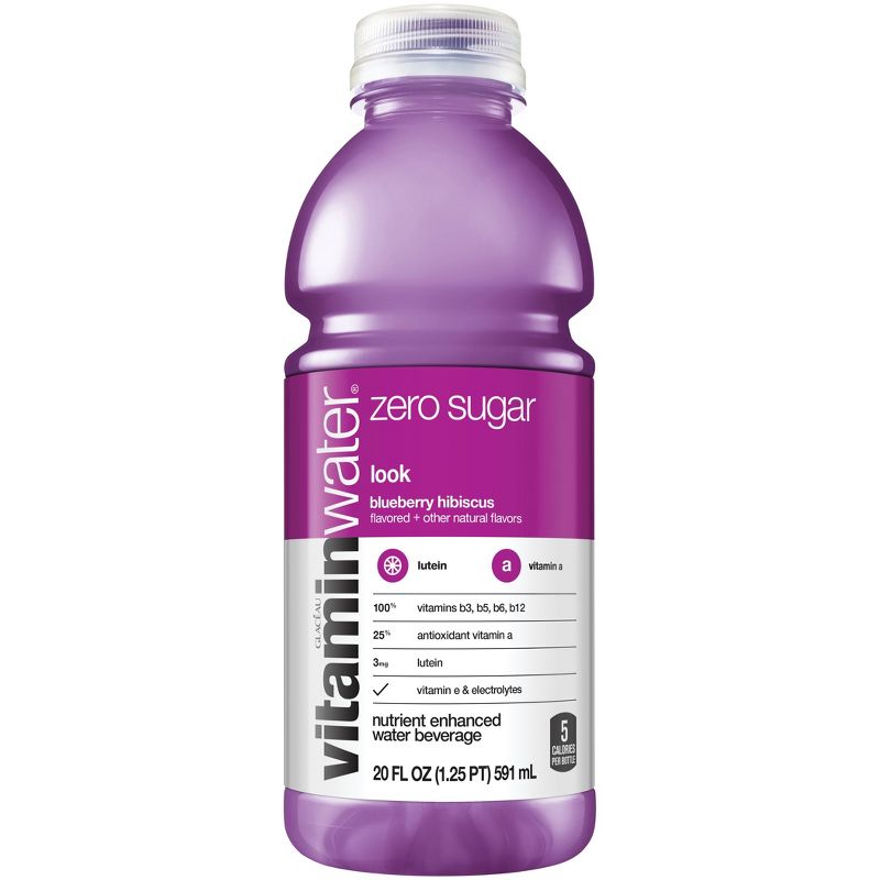 vitaminwater zero Blueberry Hibiscus - 20 fl oz Bottle