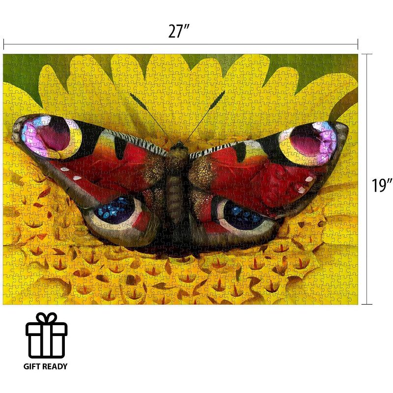 Funwares Johannes Stotter Butterfly Body Art 1000 Piece Jigsaw Puzzle
