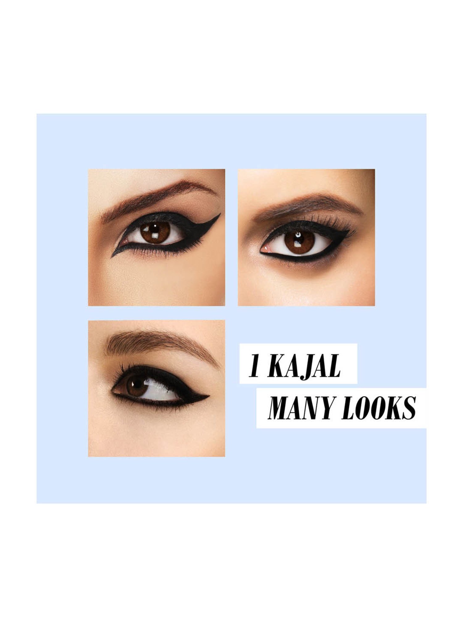 Matt Look Single Stroke Super Glide Eyeliner Kohl Kajal Bottle Green - 1.3 gm