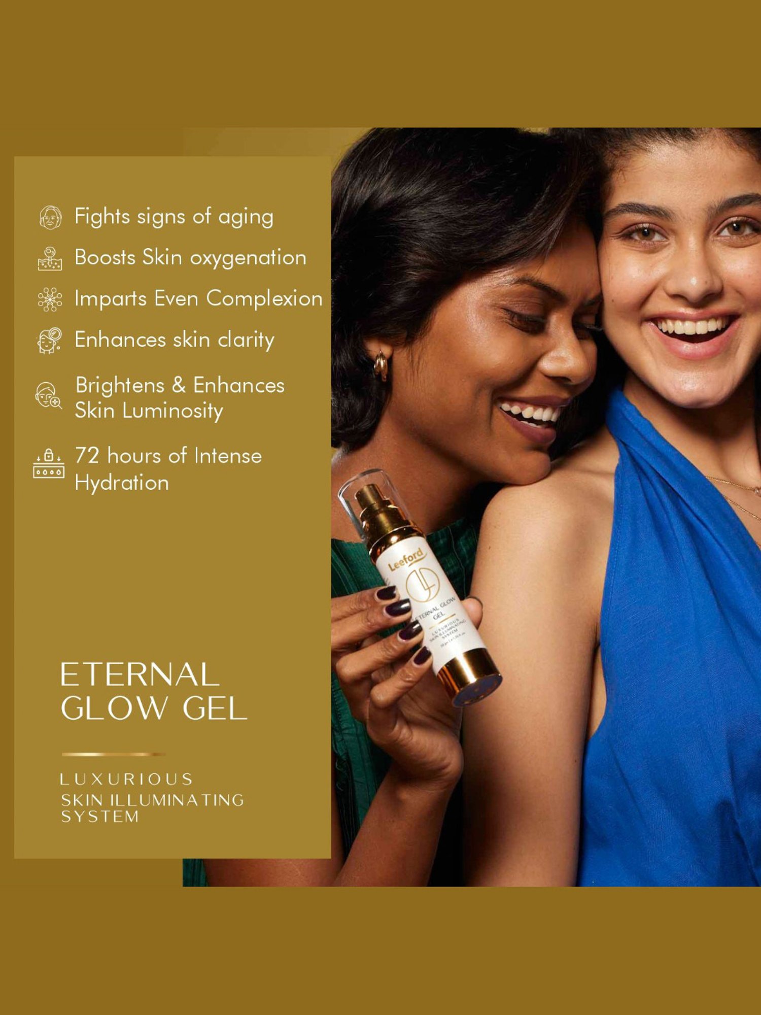 Leeford Eternal Glow Gel - 50 gm