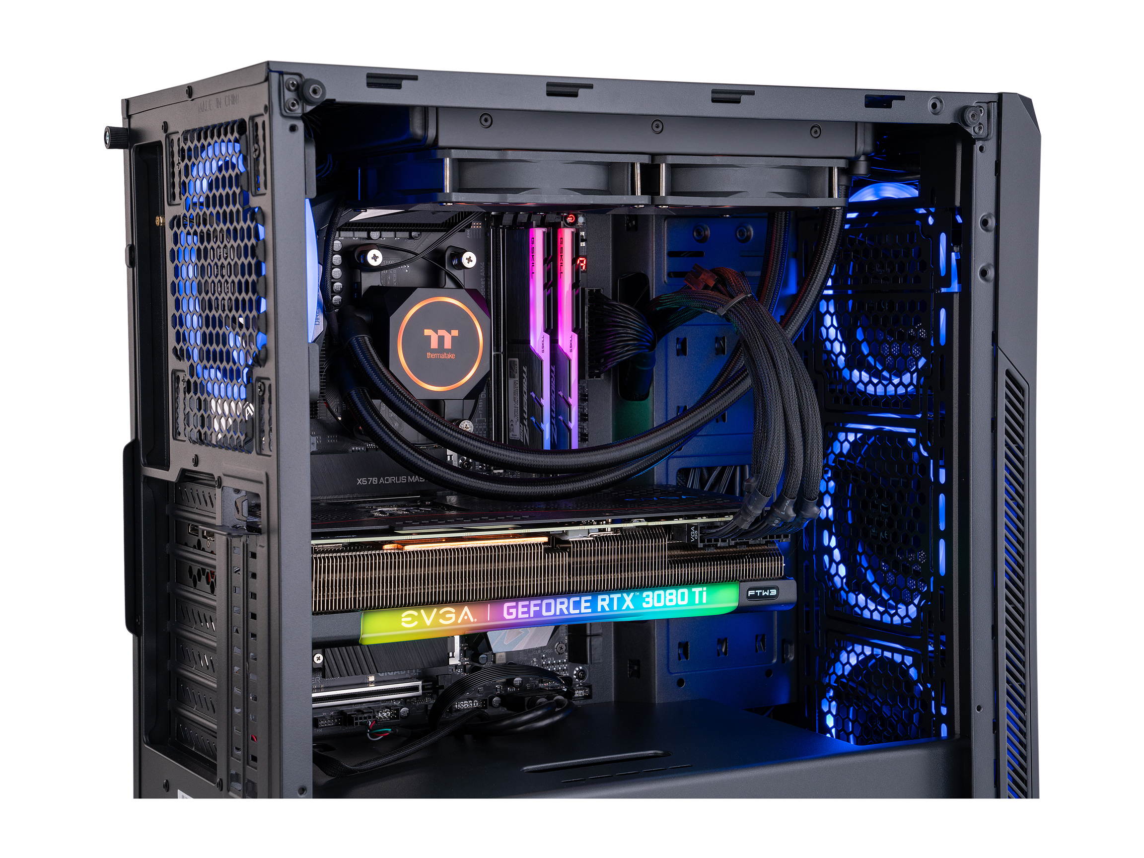 ABS Legend Gaming PC - AMD R9 5950X - EVGA GeForce RTX 3080 Ti FTW3 Ultra Gaming - G.Skill TridentZ RGB 32GB DDR4 3200MHz - 2TB M.2 NVMe SSD - 240MM RGB AIO - Windows 10 Pro 64-bit