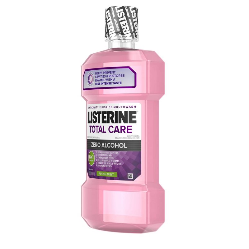 Listerine Total Care Zero Mouthwash - 33.8 fl oz/2pk