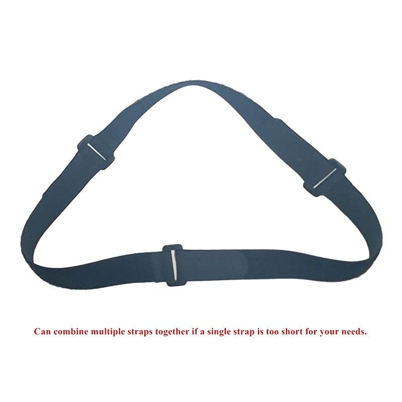 16Pack Hook and Loop Straps Nylon Cable Ties Organizer Fastener 118 in x 098 in Black