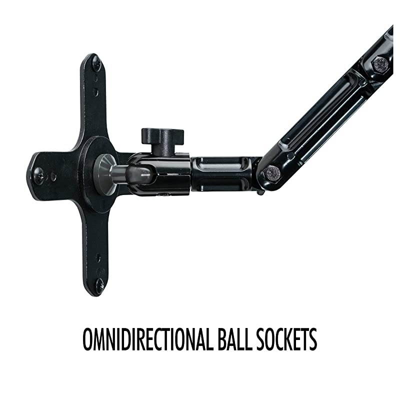 Custom Flex Security Wall Mount with Vesa Base for 714quotquot TabletsiPad 102Inch 7th Gen iPad Air 3 iPad Mini 5 129Inch iPad Pro 11Inch iPad Pro iPad Gen 6 amp More